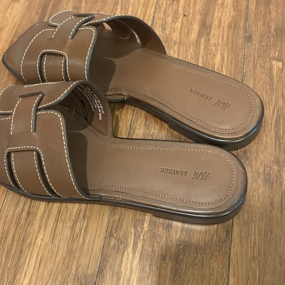 H&M LEATHER SANDALS - Picture 4 of 10